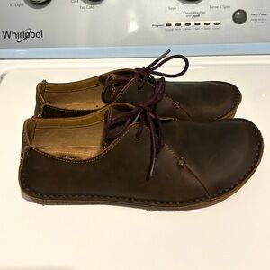 Clarks Janey Mae Dark Brown Leather size 4.5 or 6 women